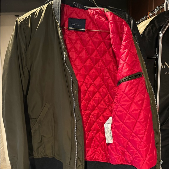 Mens Zara bomber jacket - Picture 2 of 4